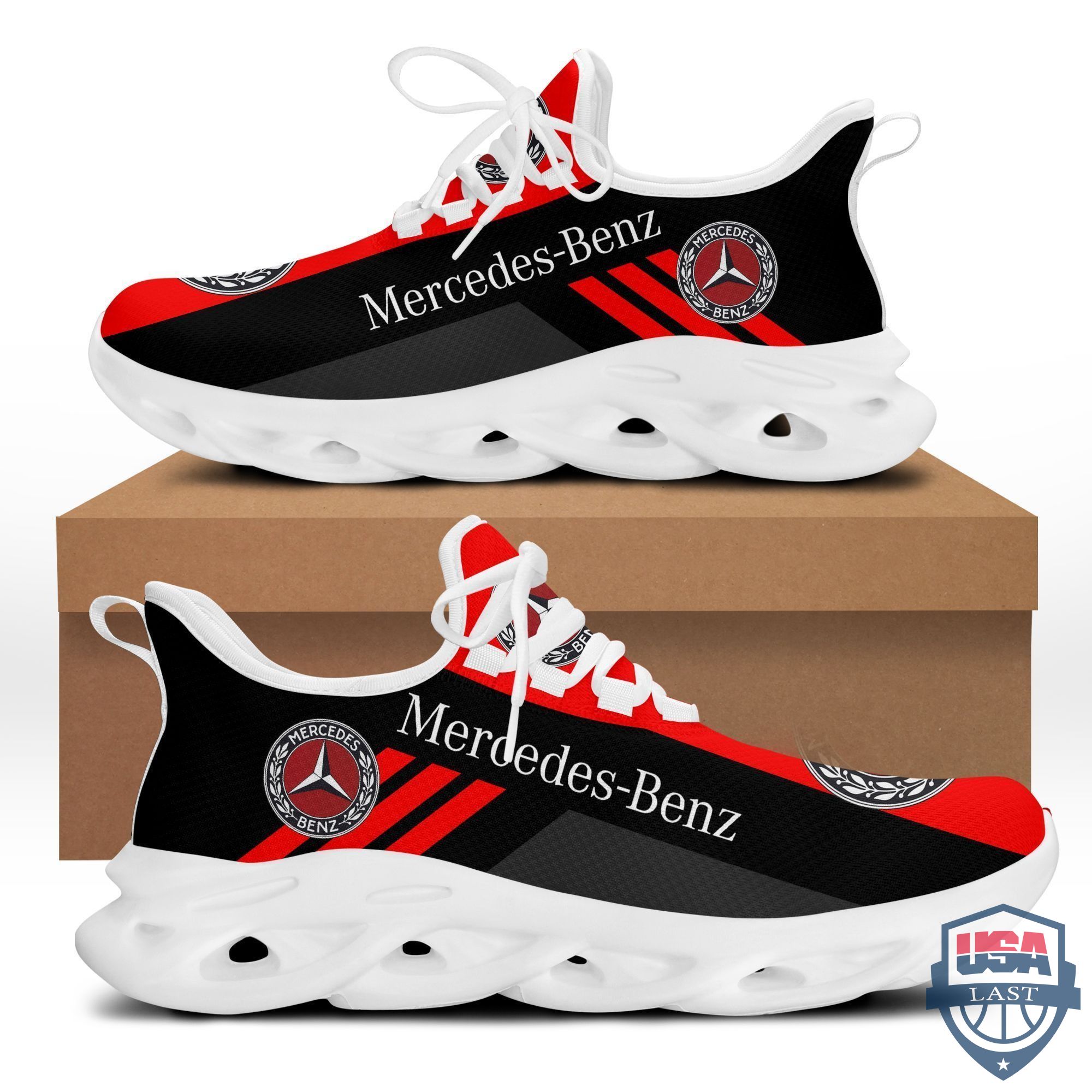 Top Trending – Mercedes Benz Amg Max Soul Shoes Red Version