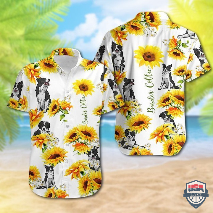 Bichon Frise Sunflower Hawaiian Shirt