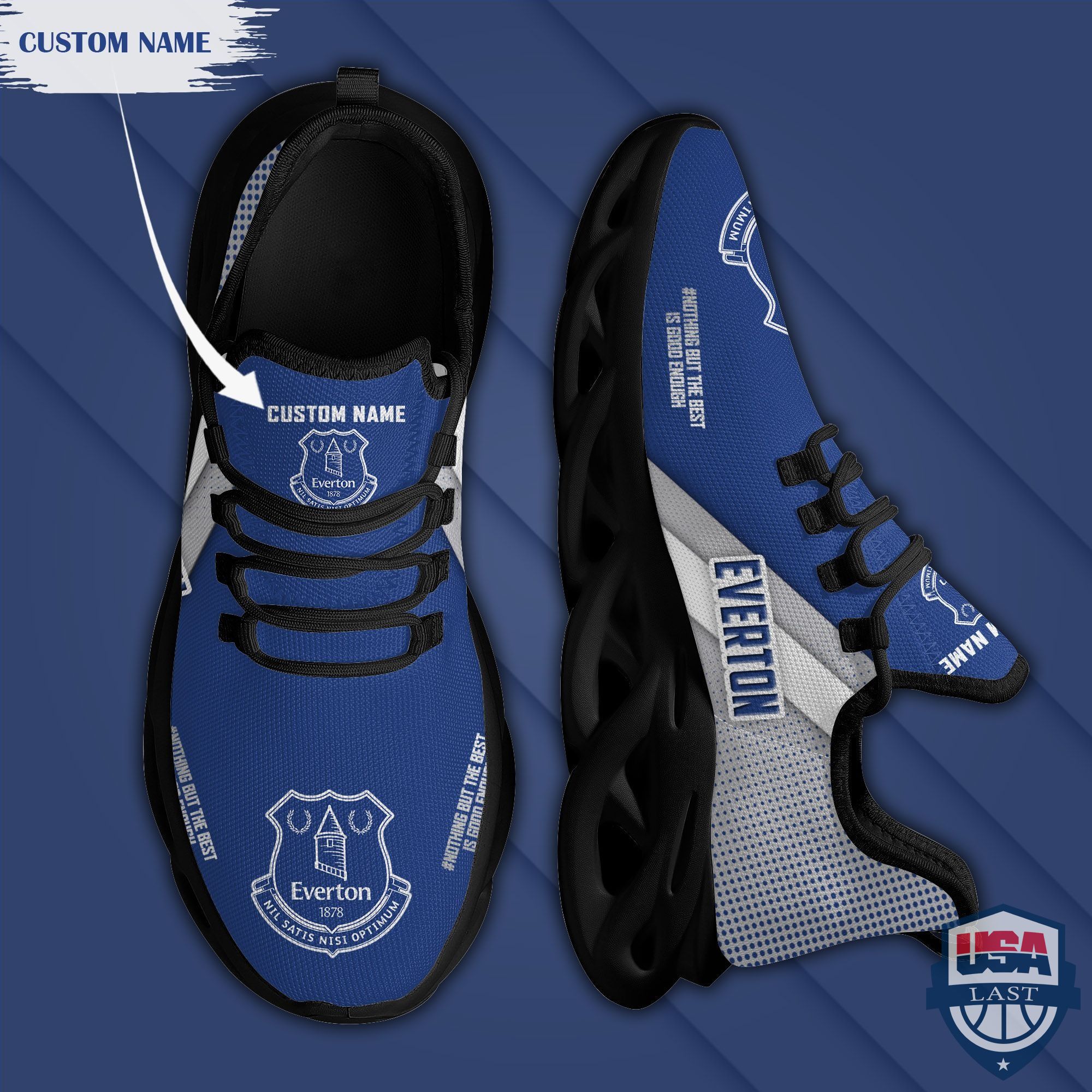 Everton Custom Name Max Soul Shoes