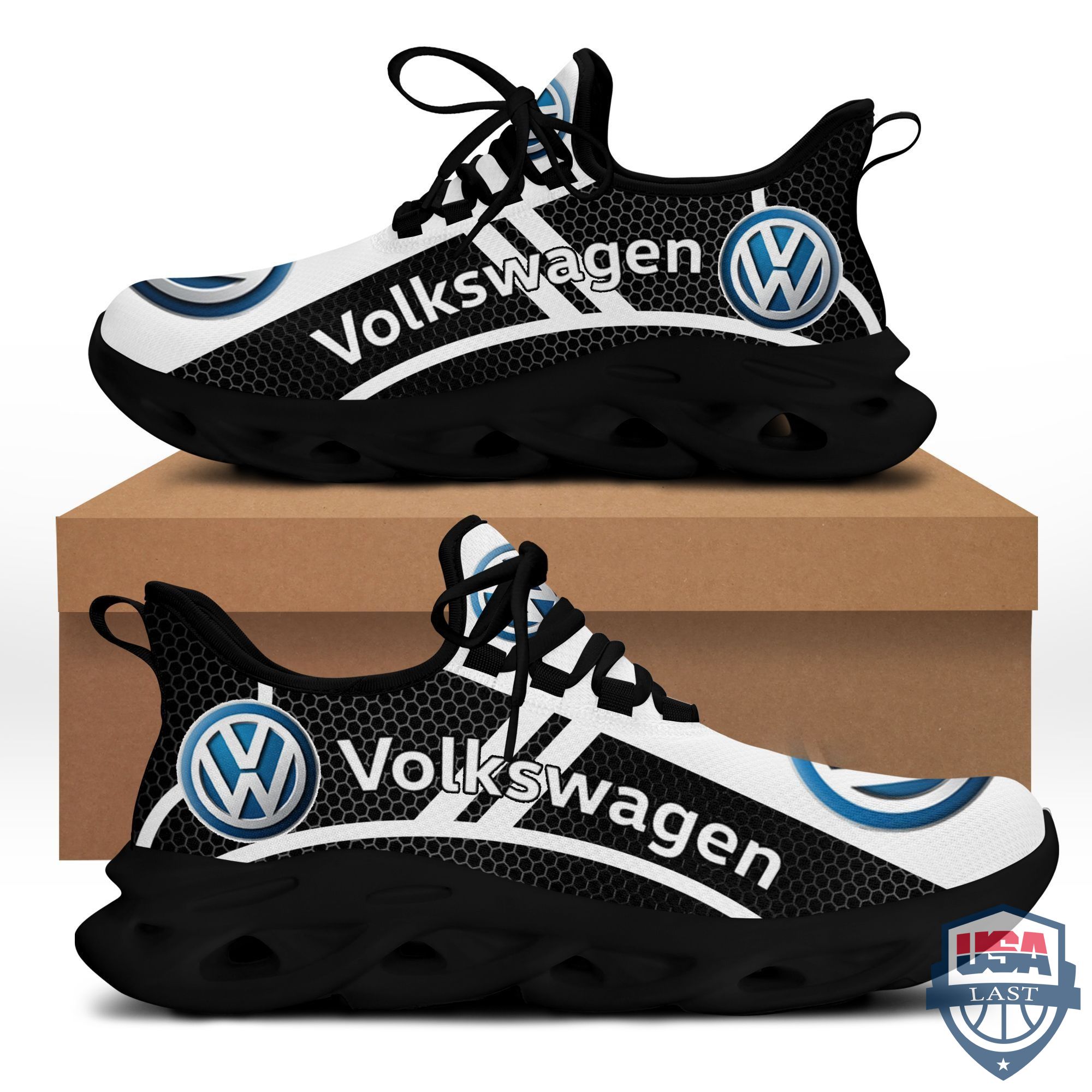 Volkswagen Max Soul Sneakers Running Sports Shoes White Ver