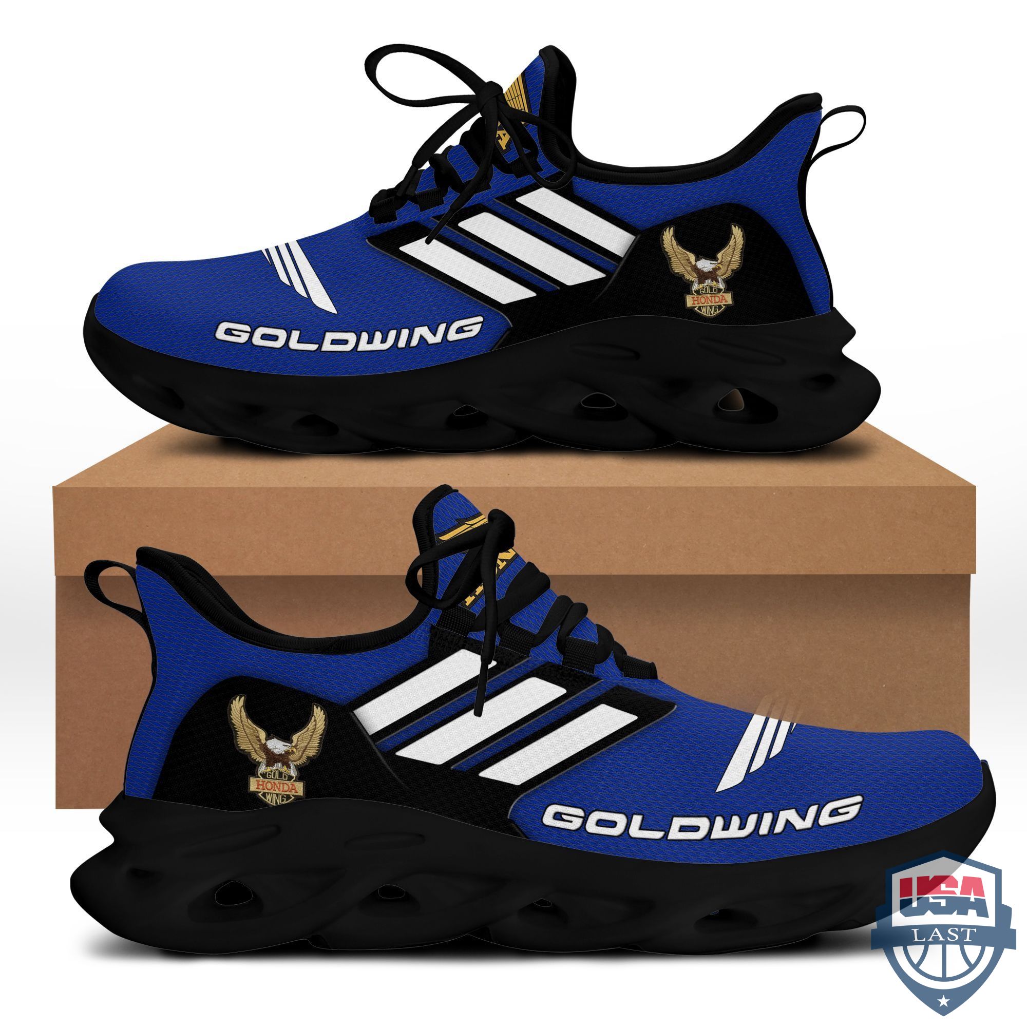 Honda Gold Wing Max Soul Sneaker Shoes Blue Version