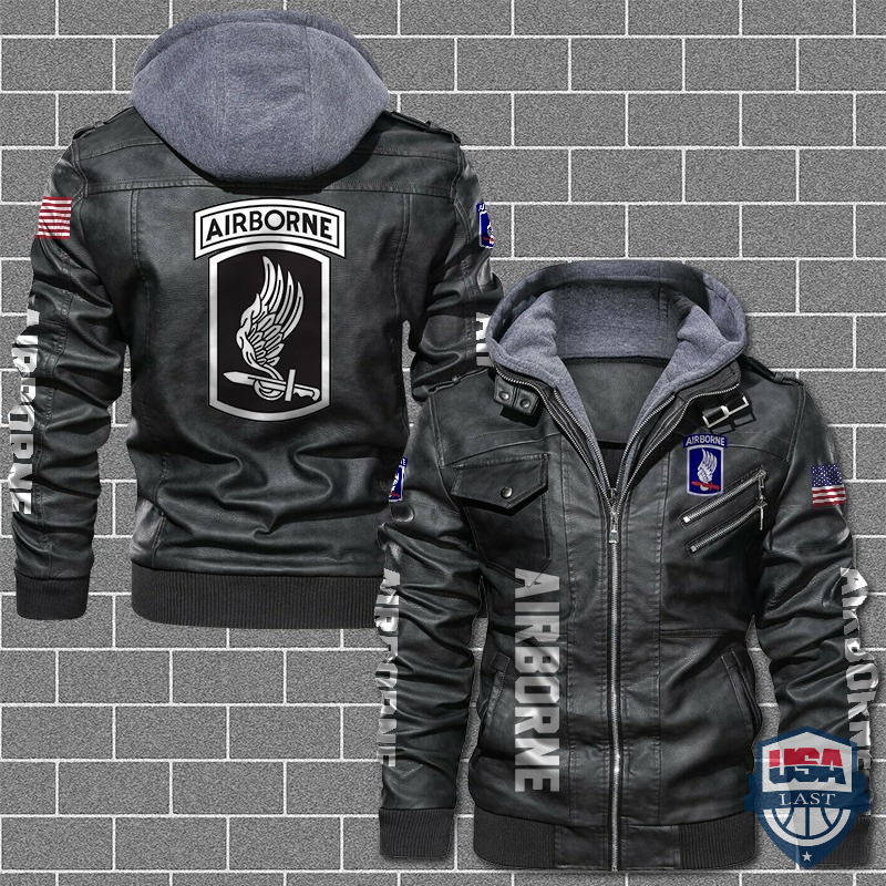 173rd Airborne Brigade Leather Jacket