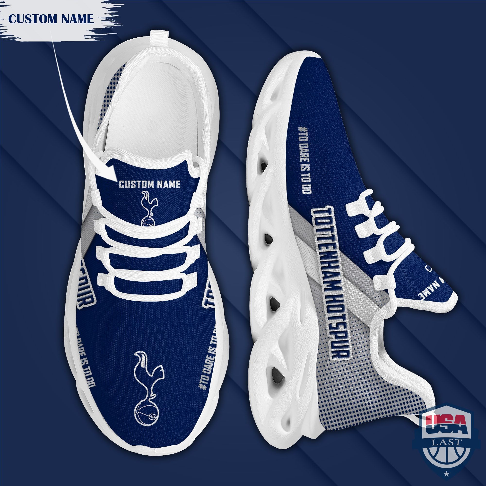 Tottenham Hotspur Custom Name Max Soul Shoes