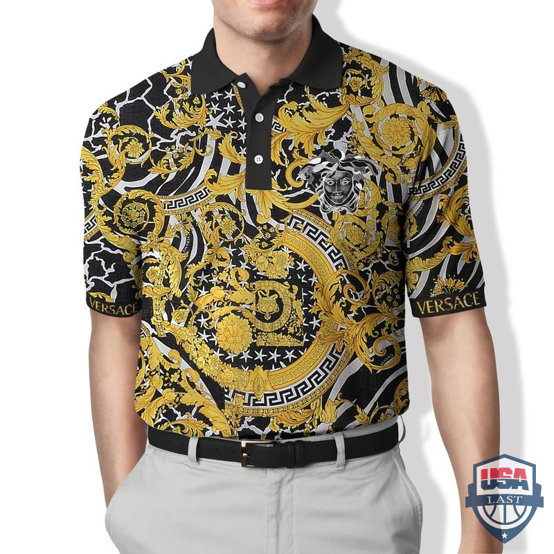 Gucci 3D All Over Print Polo Shirt
