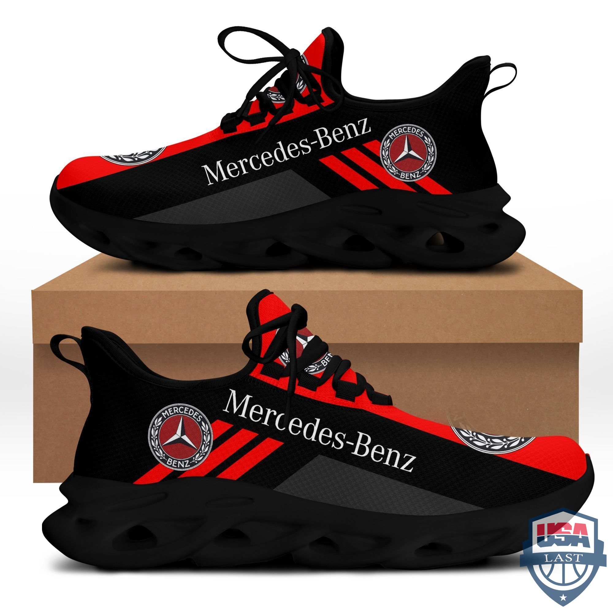 Top Trending – Mercedes Benz Amg Max Soul Shoes Red Version