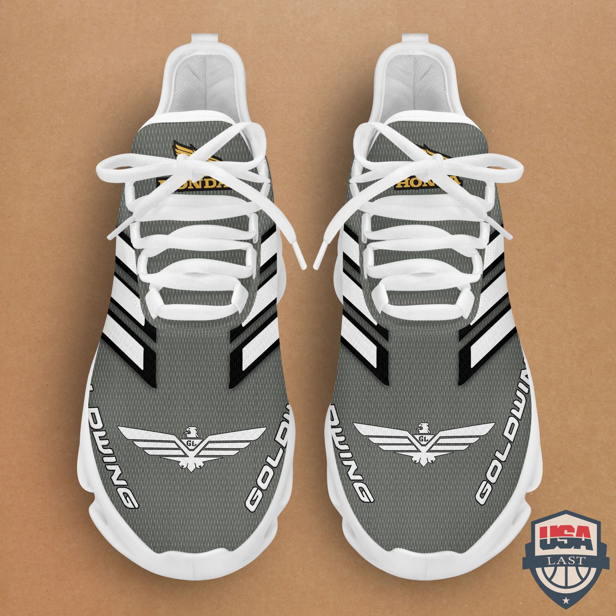 Honda Gold Wing Max Soul Sneaker Shoes Grey Version