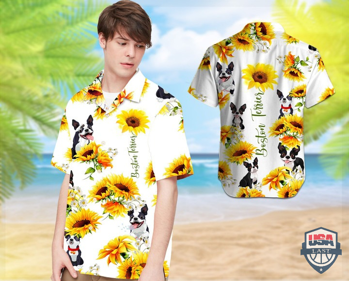 Maltese Sunflower Hawaiian Shirt