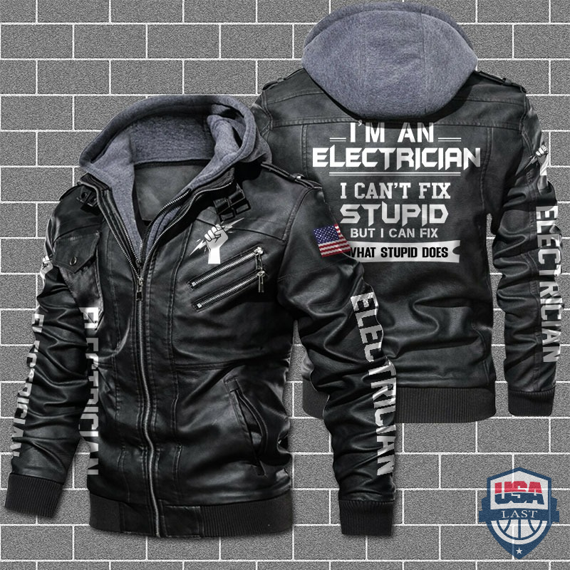 United States Air Force Hooded Leather Jacket