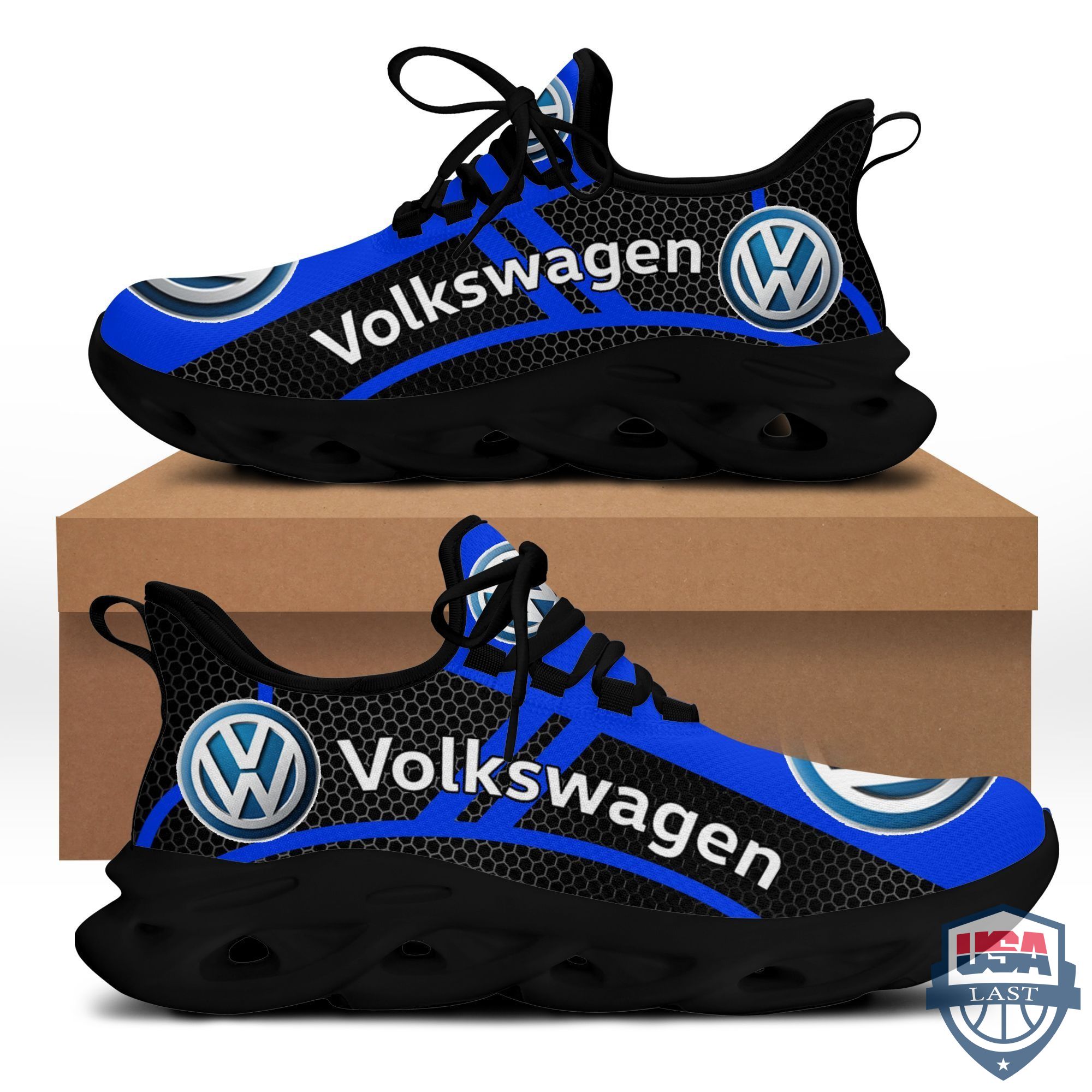 Volkswagen Max Soul Sneakers Running Sports Shoes Blue Ver