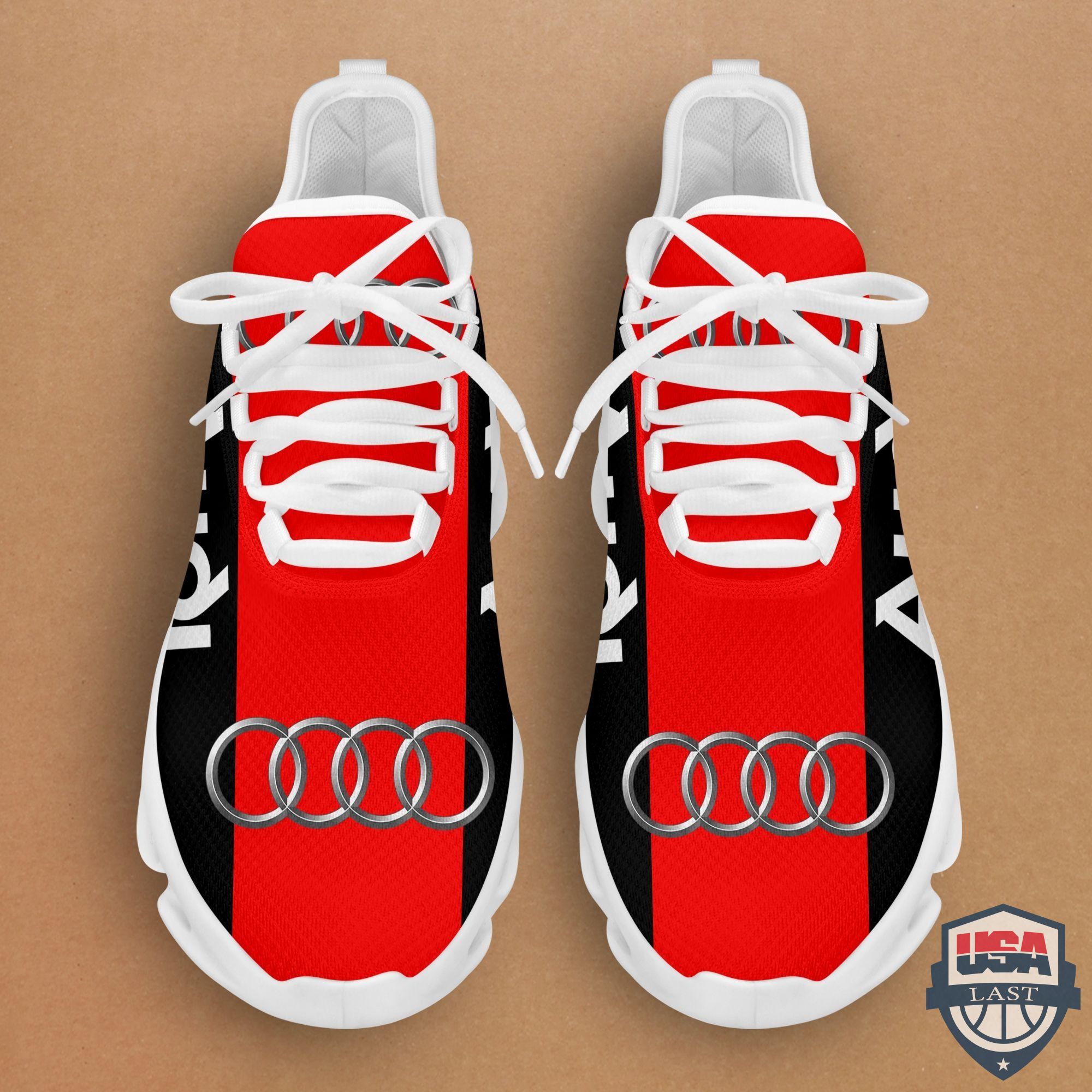 Audi Sneaker Max Soul Shoes Red Version