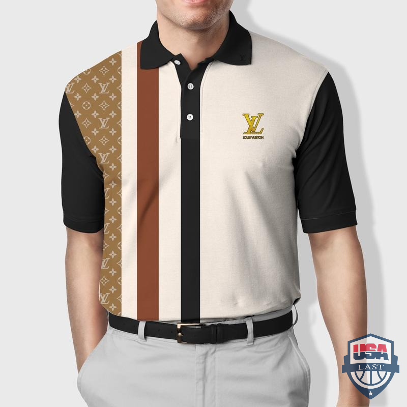Louis Vuitton All Over Print Polo Shirt