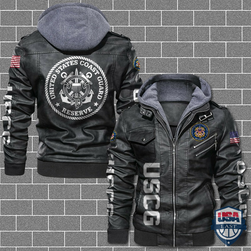Once A Firefighter Always A Firefighter US Flag Leather Jacket