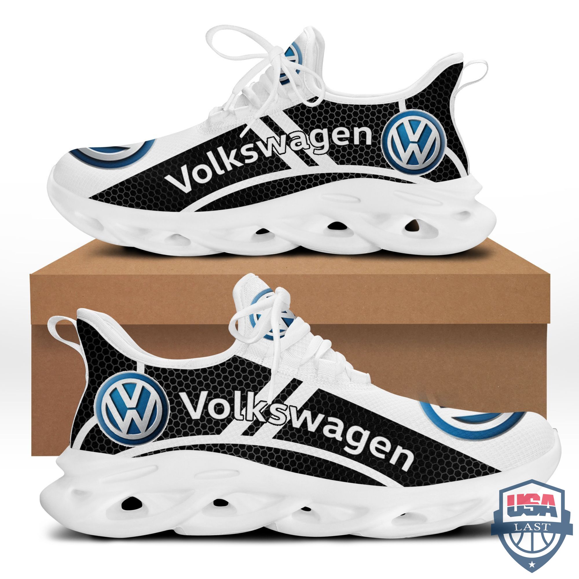 Volkswagen Max Soul Sneakers Running Sports Shoes White Ver