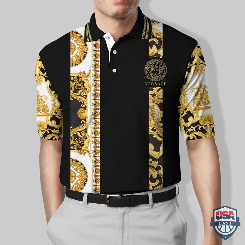 OFFICIAL Versace Brand 3D Polo Shirt 03