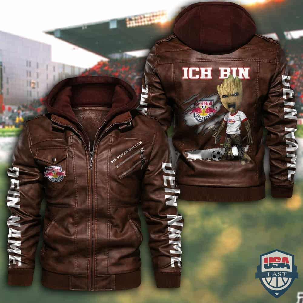 RB Leipzig FC Custom Name Leather Jacket