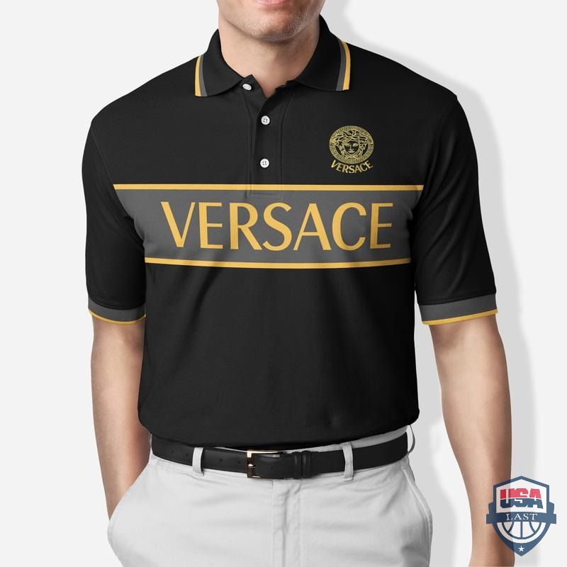 OFFICIAL Versace Brand 3D Polo Shirt 07