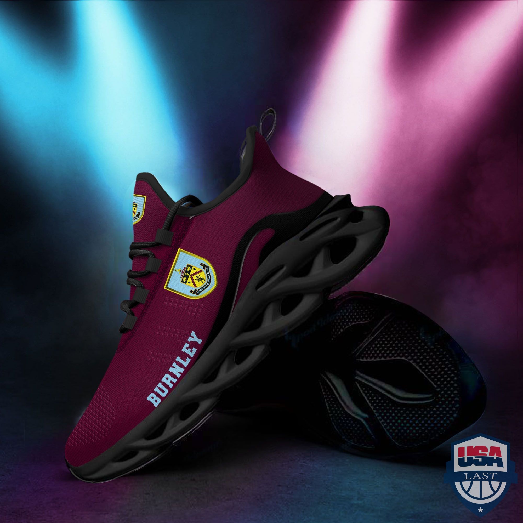 EPL Burnley Max Soul Clunky Sneaker Shoes