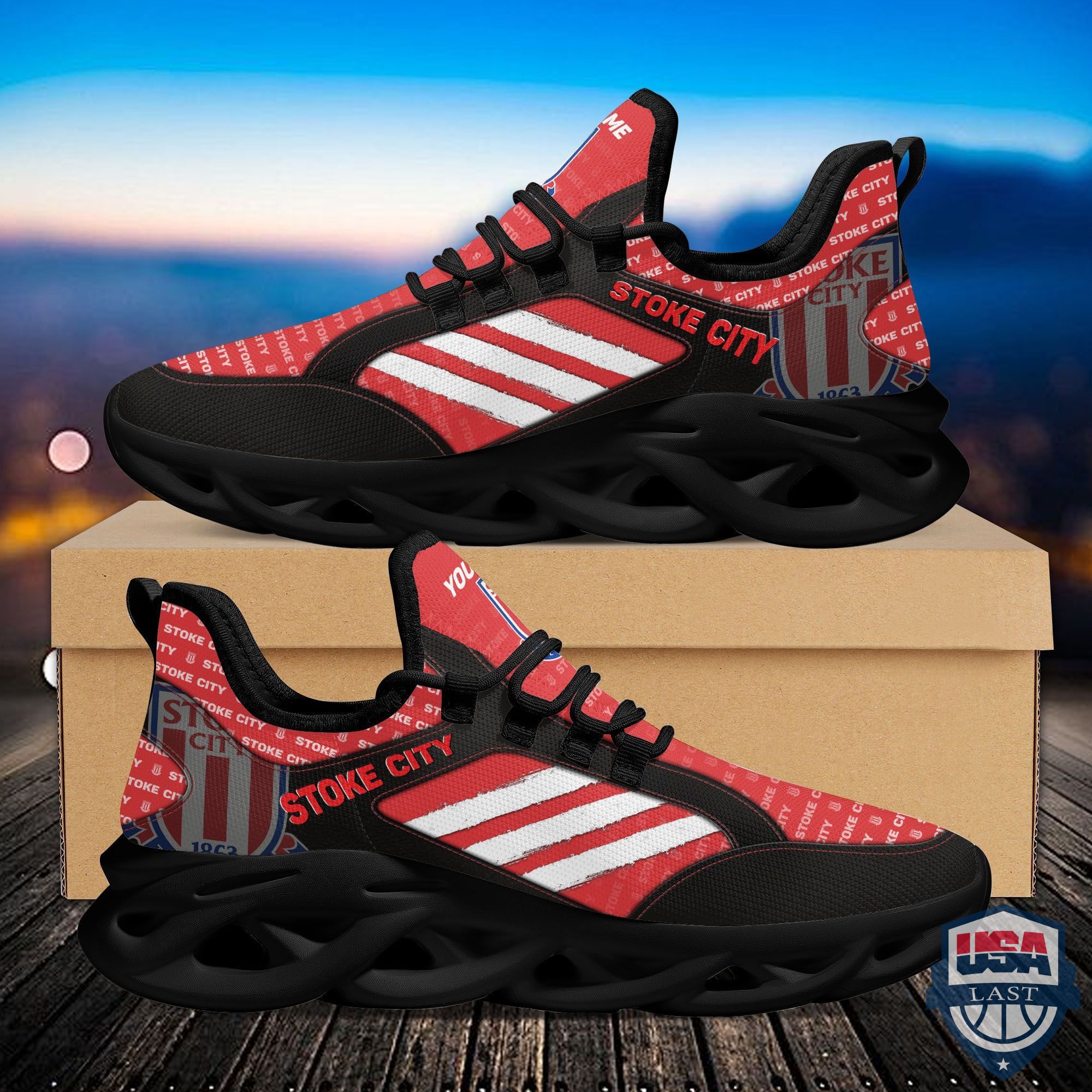 Personalized Sheffield United FC Max Soul Sneakers Running Shoes