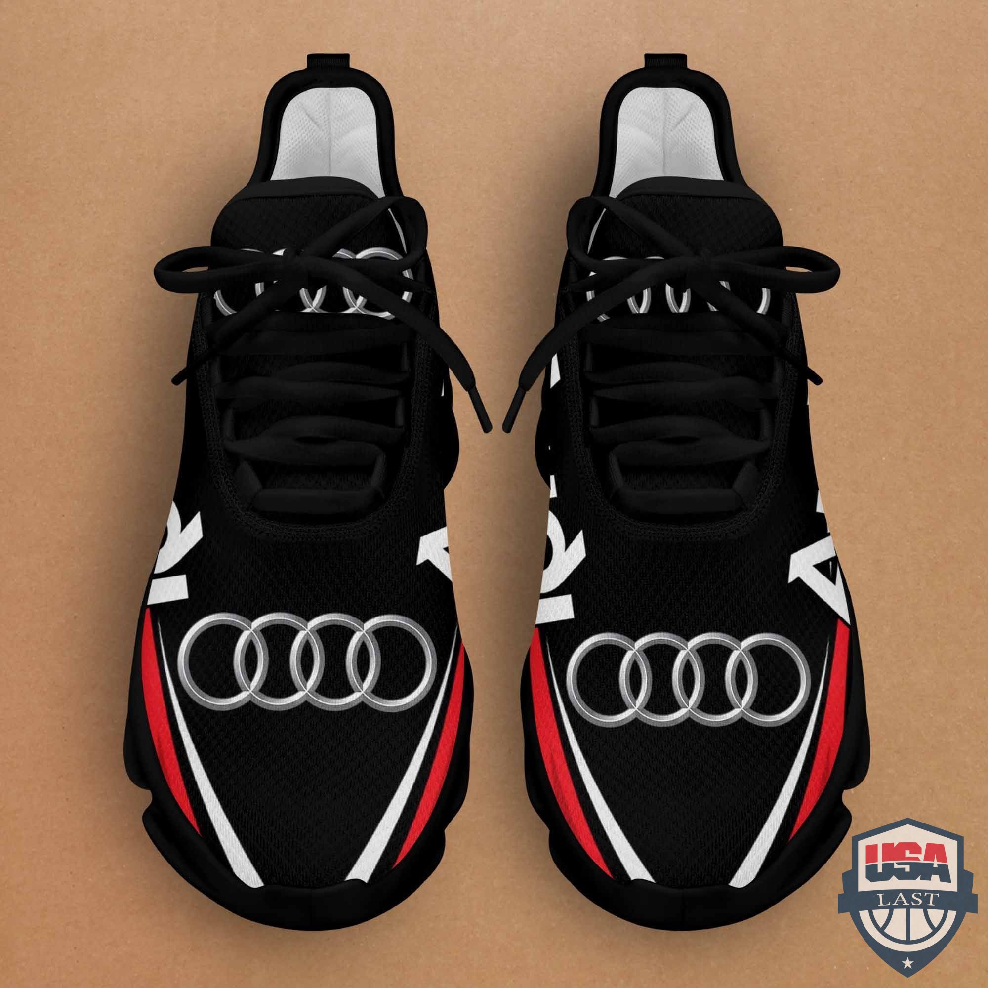 Top Trending – Audi Clunky Running Shoes Red Version