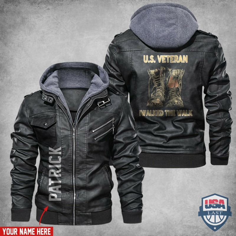 Veteran It Cannot Be Inherited Nor Can It Be Purchased I Have Earned Custom Leather Jacket