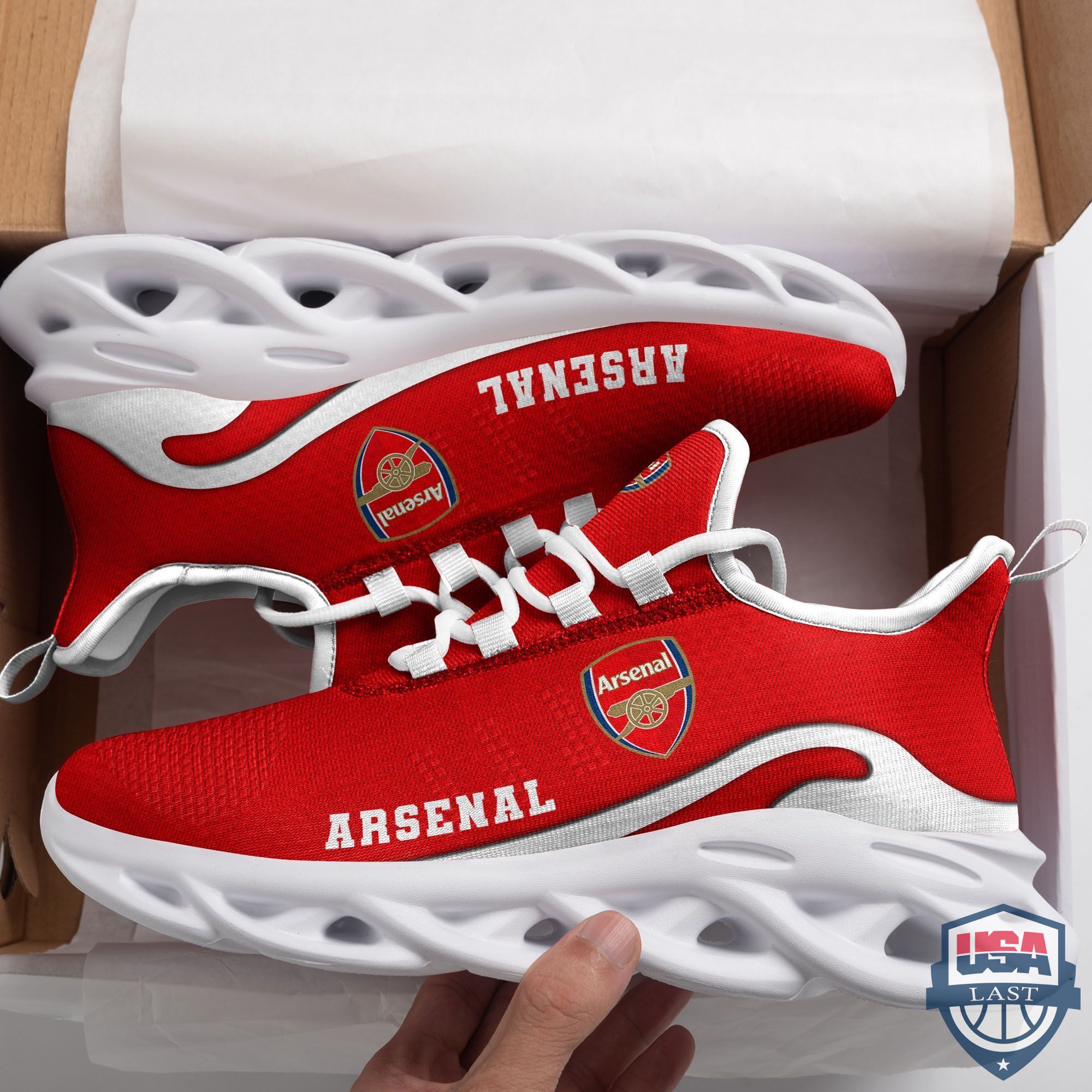 EPL Arsenal Max Soul Clunky Sneaker Shoes