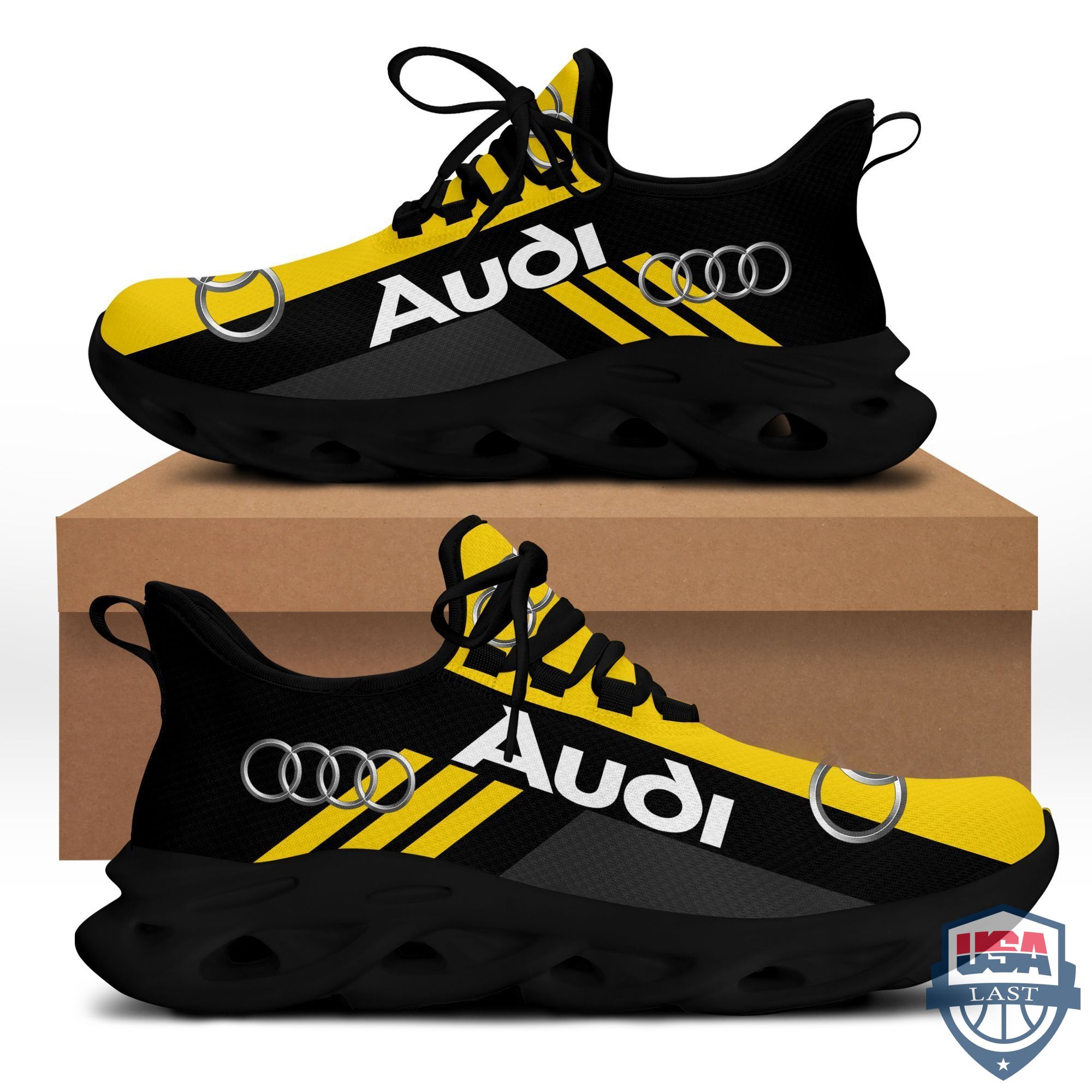 Audi Sneaker Max Soul Shoes Yellow Version