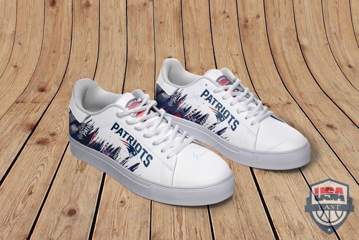 BEST NFL New England Patriots Stan Smith Shoes