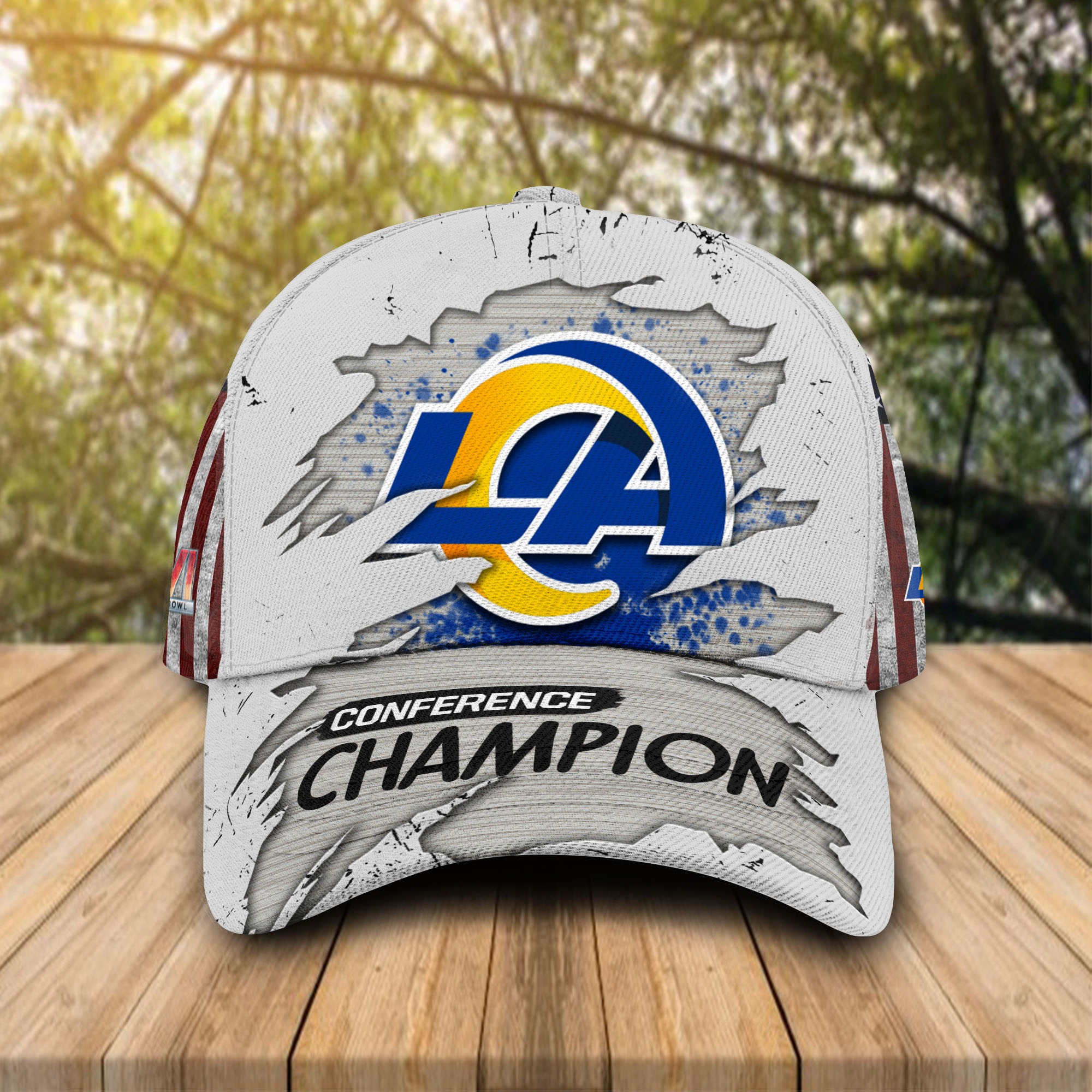 Los Angeles Rams NFL Conference Champion Hat Cap
