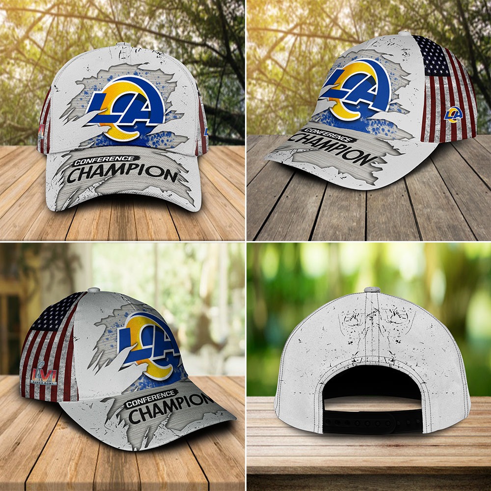 Los Angeles Rams NFL Conference Champion Hat Cap