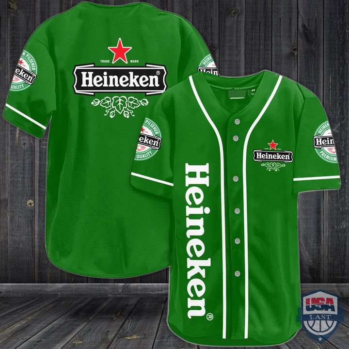 Heineken Beer Baseball Jersey