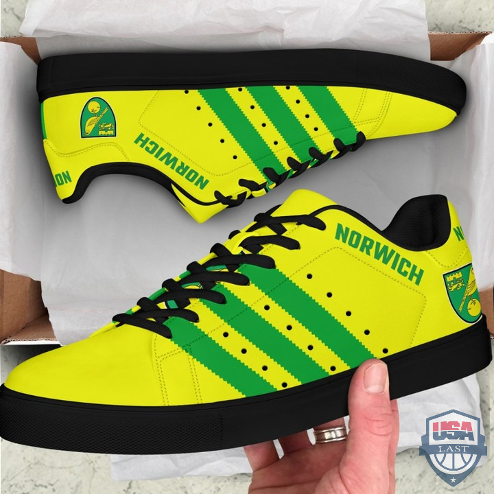 NEW [Trending] Norwich City FC Stan Smith Shoes