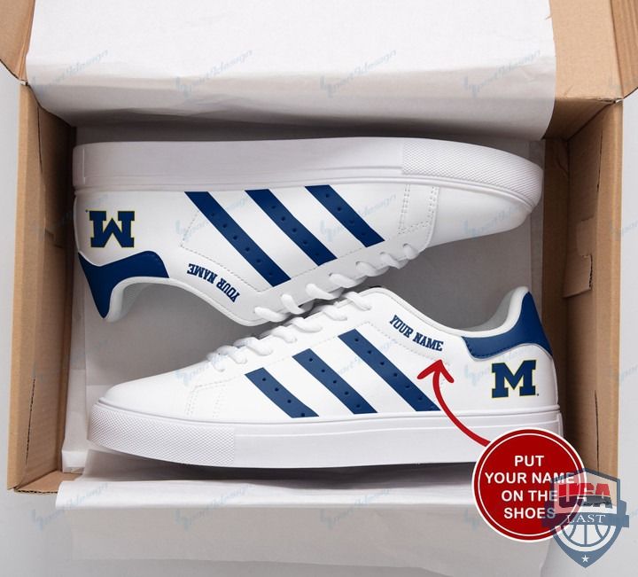BEST Michigan Wolverines Custom Name Stan Smith Shoes