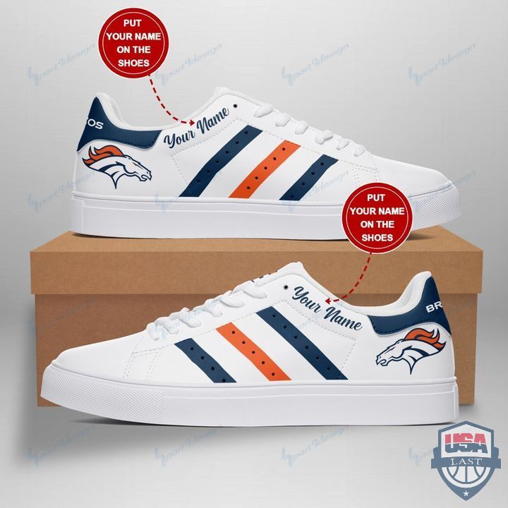 BEST Denver Broncos Custom Name Stan Smith Shoes