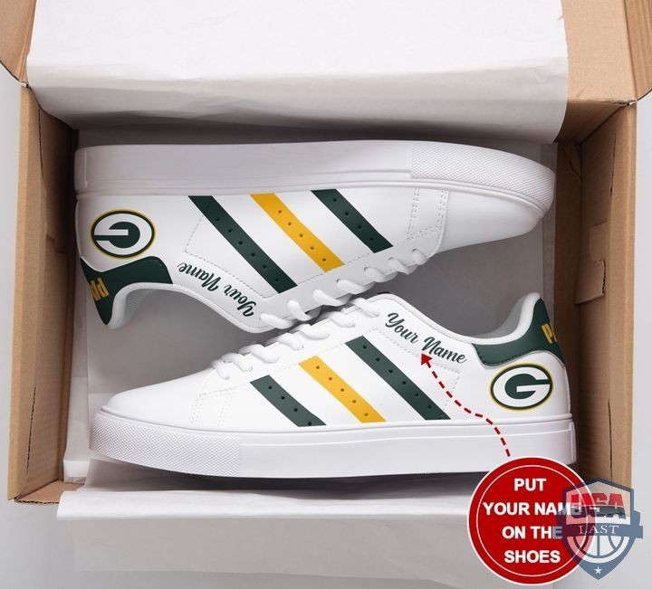 BEST Personalized Green Bay Packers Stan Smith Shoes
