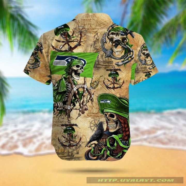 NEW Philadelphia Eagles Pirates Aloha Hawaiian Shirt