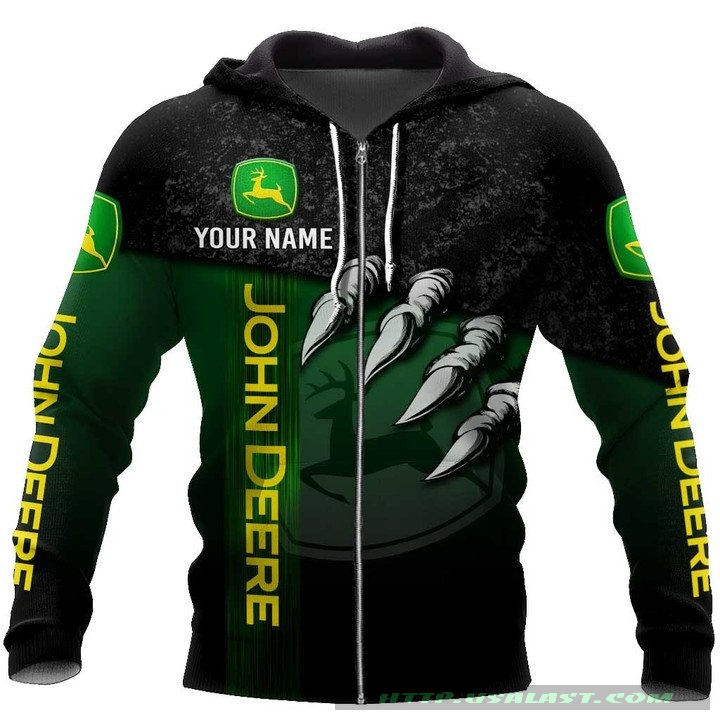 Personalized John Deere Claw 3D All Over Print Shirt