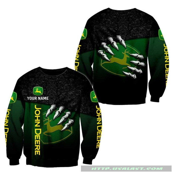 Personalized John Deere Claw 3D All Over Print Shirt