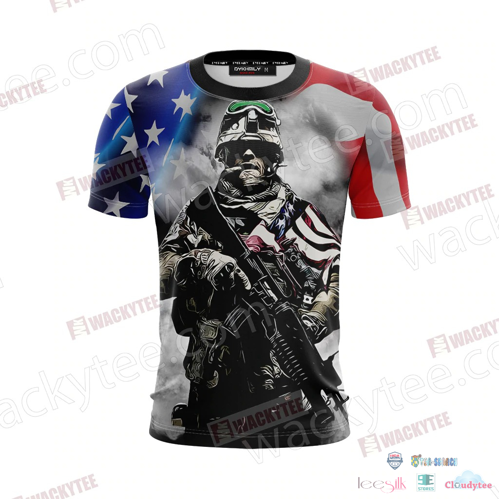 2022 Hot Sale Veteran Eagle US Flag 3D All Over Print Shirt