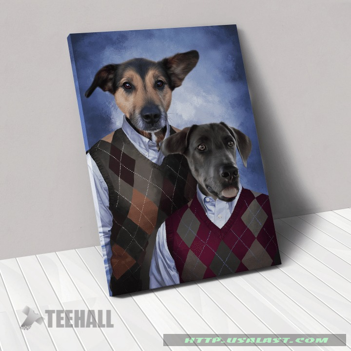 TRENDING The Step Brothers Custom Pets Image Poster Canvas Print