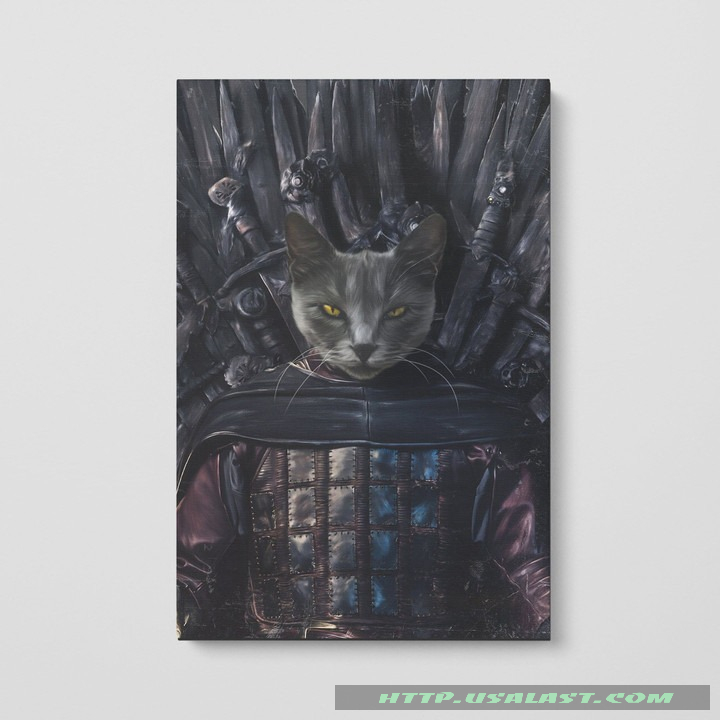 GOT The Kingslayer Custom Pet Photo Poster Canvas Print