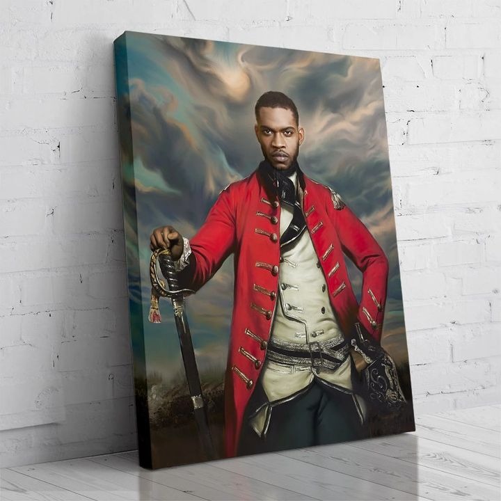 The Royal Guard Personalized Male Portrait Poster Canvas Print