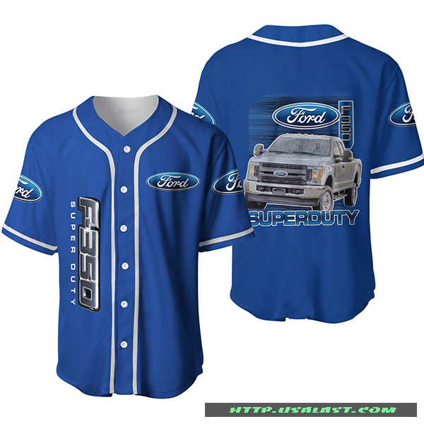 Top Trending Ford Super Duty Blue Baseball Jersey Shirt