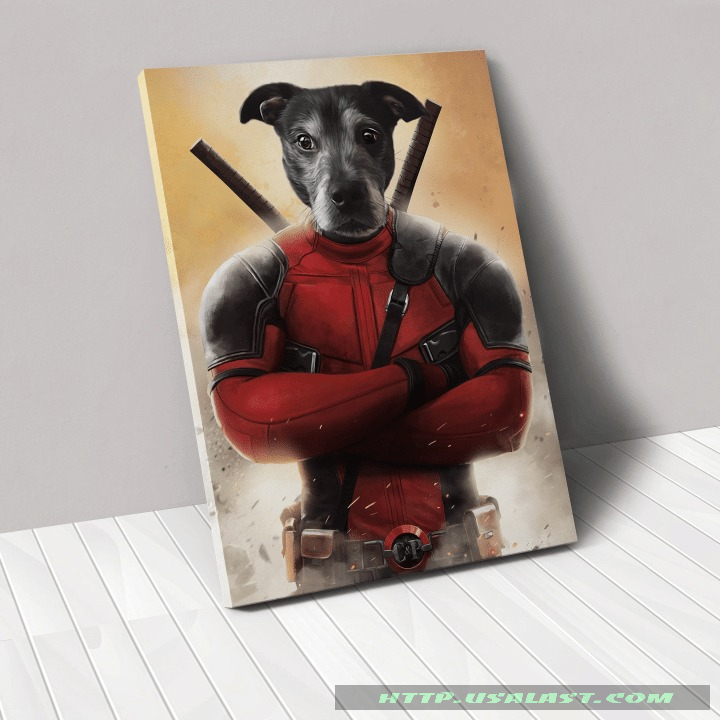 Personalized The Deadpool Custom Pet Poster Canvas