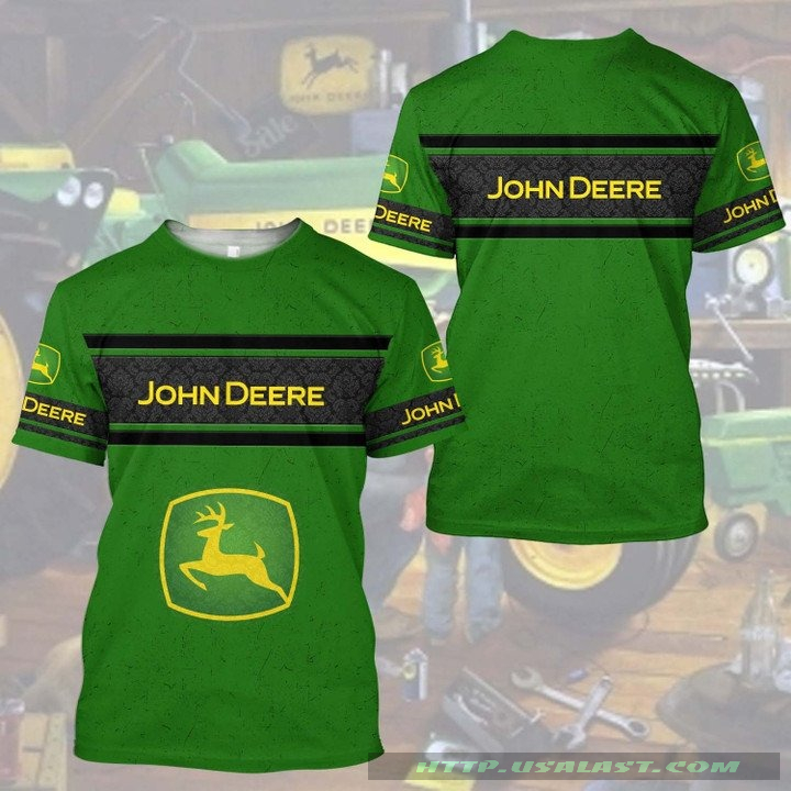 John Deere Royal 3D All Over Print Shirt
