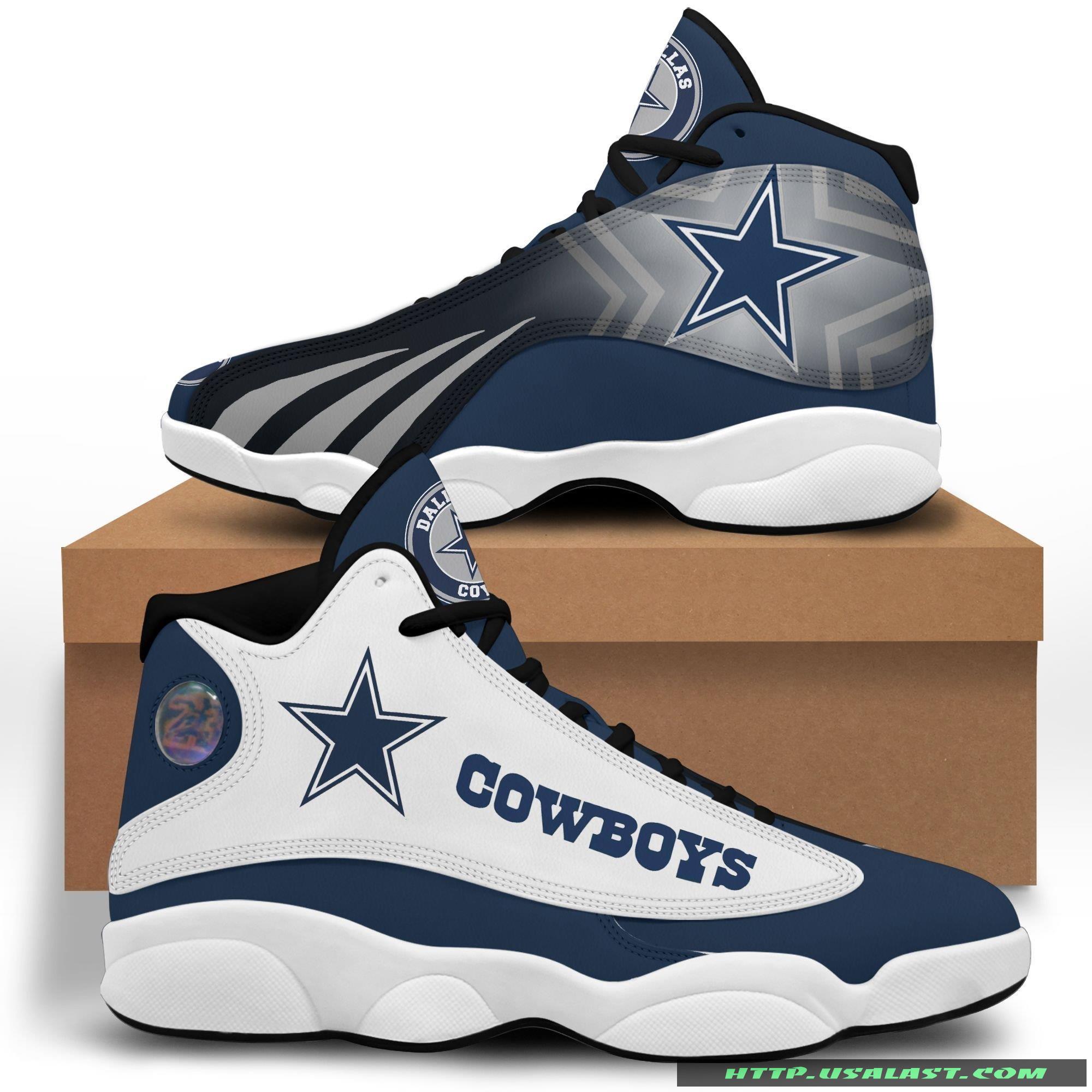 Top Trending Dallas Cowboys Air Jordan 13 Sport Shoes