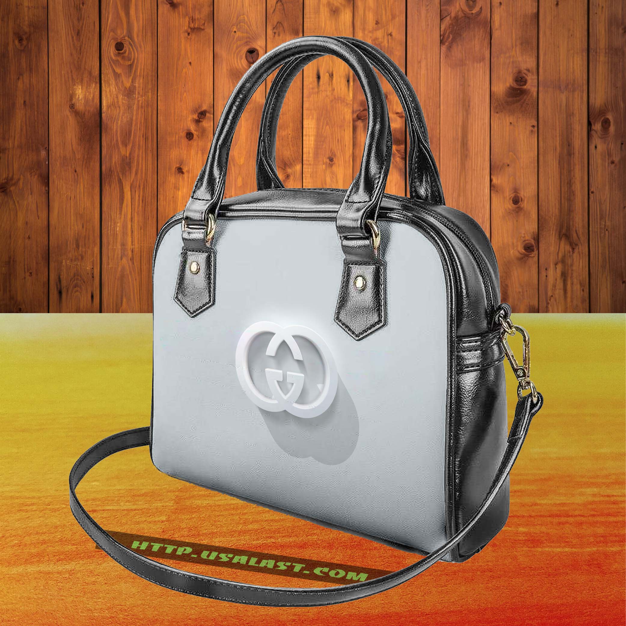 Women Gift Gucci Logo Luxury Brand Shoulder Handbag V48