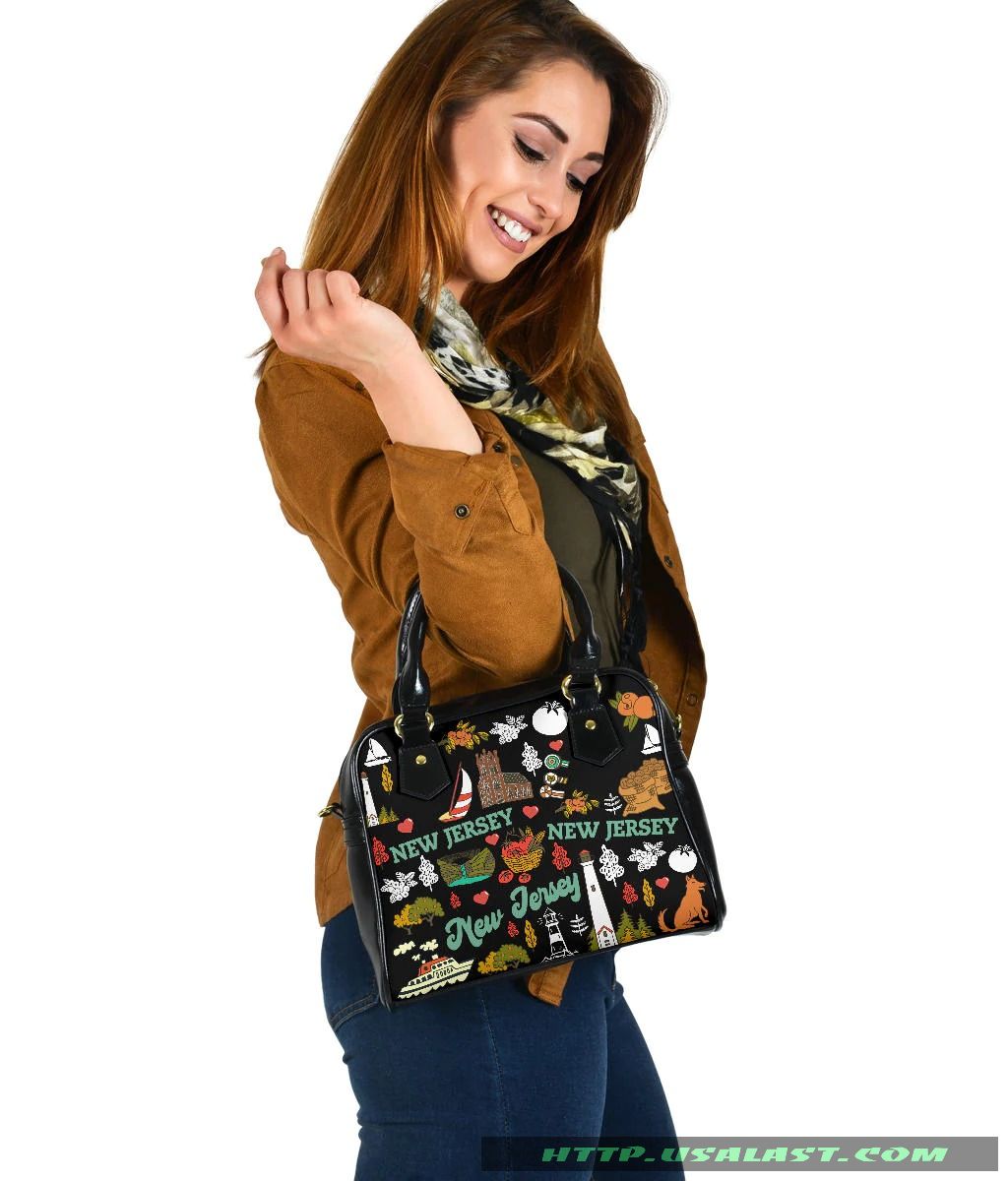 [Trending] New Jersey Symbol Shoulder Handbag