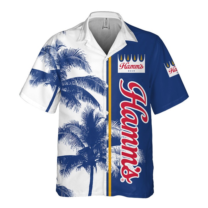 Oakland Athletics Palm Tree Hawaiian Shirt - USALast