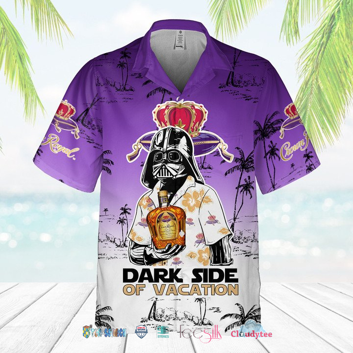 Beautiful Crown Royal Dark Side Of Vacation Hawaiian Shirt