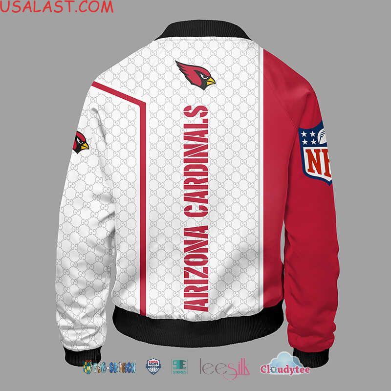 (Big Sale) Gucci Arizona Cardinals NFL Bomber Jacket